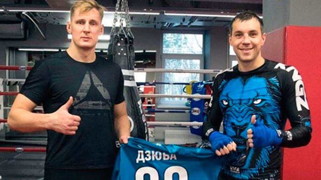 It would be nicer to see this! - Football, MMA, Martial arts, Sport, Artem Dzyuba, , Ufc, Sparring, Video, Alexander Volkov (Drago)