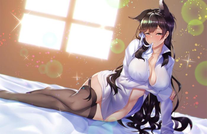 Etty chan #3 - NSFW, Anime art, Anime original, Anime, Etty, Stockings