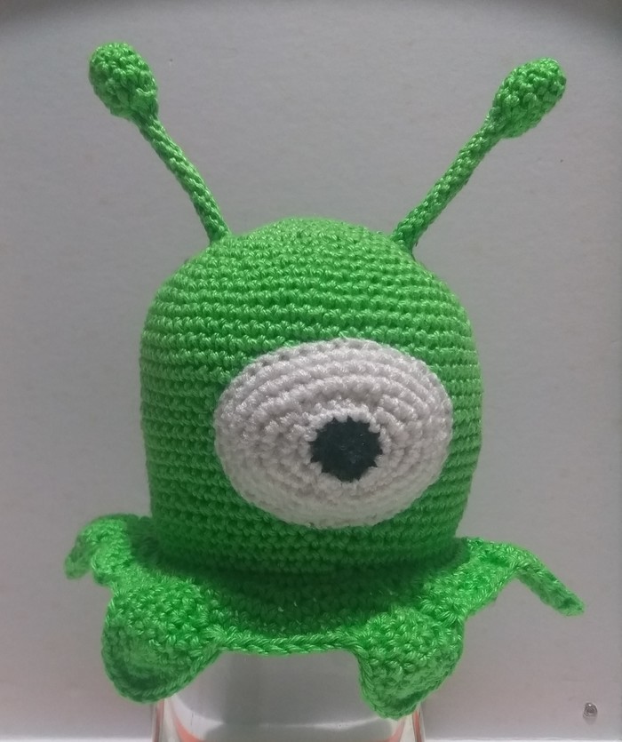 Brain slug. - My, Needlework, Futurama