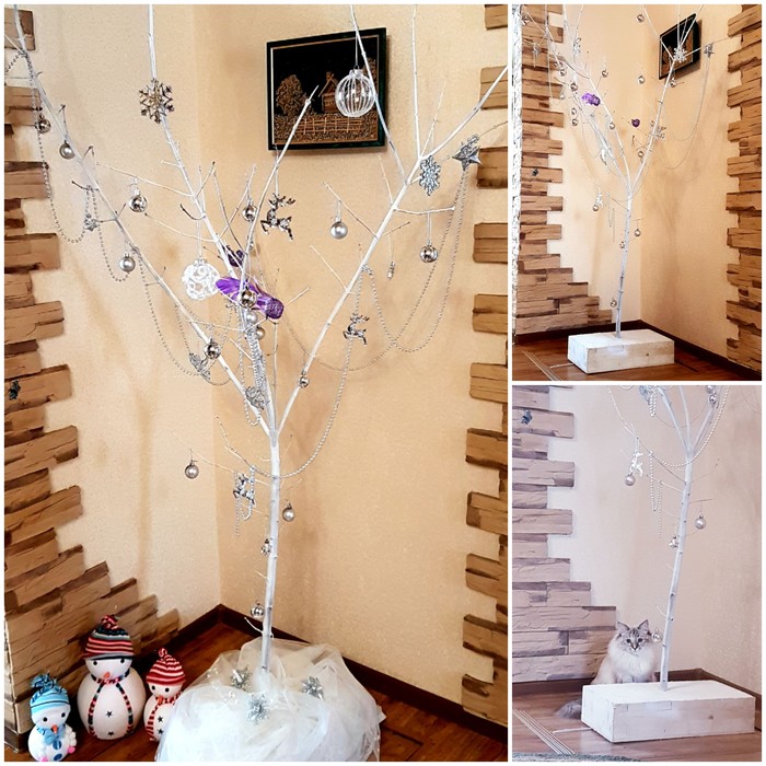 HANDMADE A great addition to the decor for the New Year))) - My, Handmade, With your own hands, Home dГ©cor, beauty, New Year, , Tree