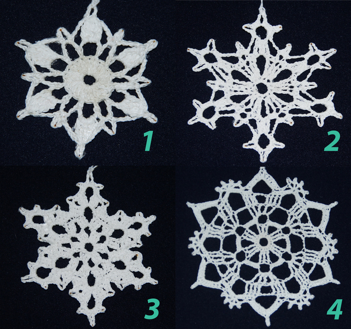 New Year's nedoMK on snowflakes and a scarf - My, Longpost, Spokes, Hook, Scheme, Scarf, Snow, Video