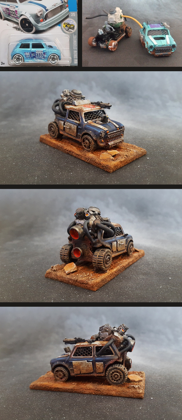 Pedal to the metal - Gaslands, , Car, Hot wheels, Matchbox, Conversion, Really long post, The photo, Longpost