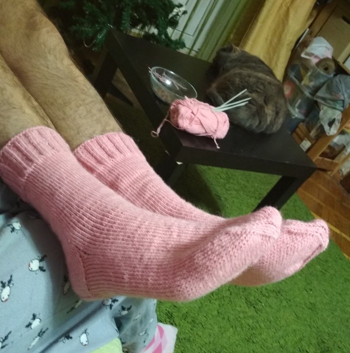 Socks size 48 - My, Socks, Husband, Knitting