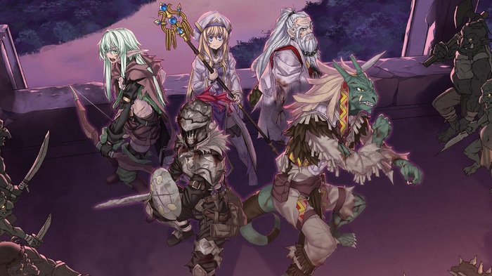 Goblin slayer - Anime, Anime art, Goblin slayer, High elf archer, Dwarf Shaman, Lizard Priest, Priestess