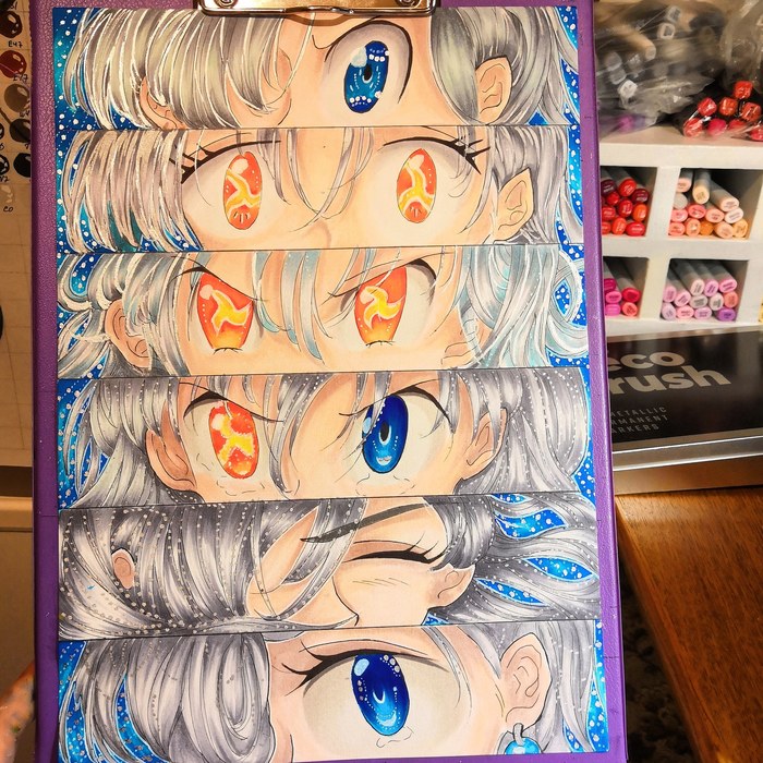        Anime Art, , , Copic, , Nanatsu No taizai, Elizabeth Liones