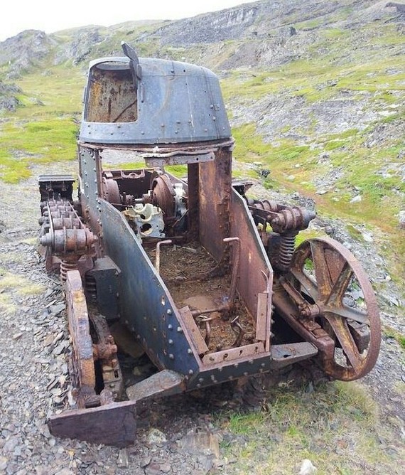 Tank - Tanks, Old man, Renault ft-17