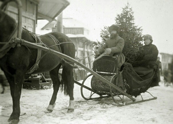 Arkhangelsk, New Year 1919 - Arkhangelsk, Winter, New Year, 1919, Retro, Story, Longpost, The photo