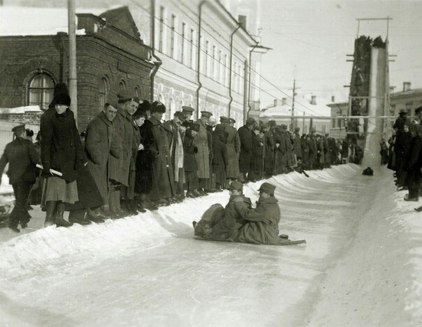 Arkhangelsk, New Year 1919 - Arkhangelsk, Winter, New Year, 1919, Retro, Story, Longpost, The photo