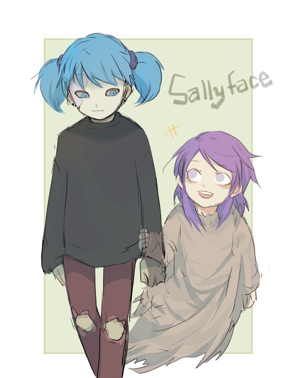 -   Game Art, Sally Face, Sally Fisher, Megan Holms, Anime Art,  