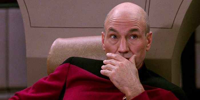 Good news friends! - Star trek, Captain Picard, news, Serials