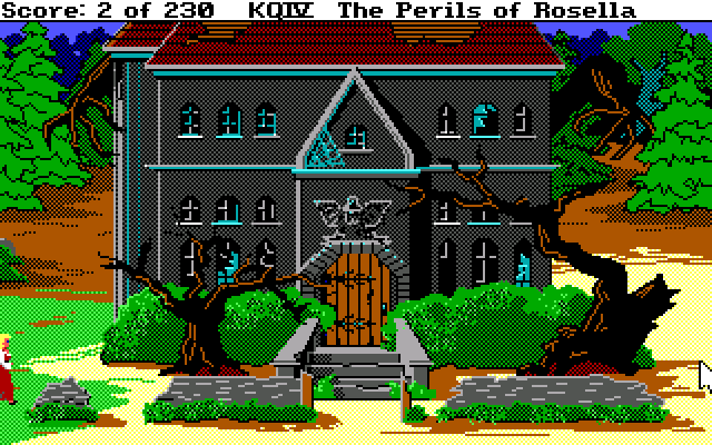 King's Quest IV: The Perils of Rosella. Часть 1. - Моё, 1988, Прохождение, Квест, Sierra, Игры для DOS, Ретро-Игры, Игры, Длиннопост