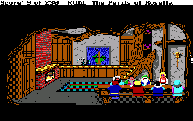 King's Quest IV: The Perils of Rosella. Часть 1. - Моё, 1988, Прохождение, Квест, Sierra, Игры для DOS, Ретро-Игры, Игры, Длиннопост