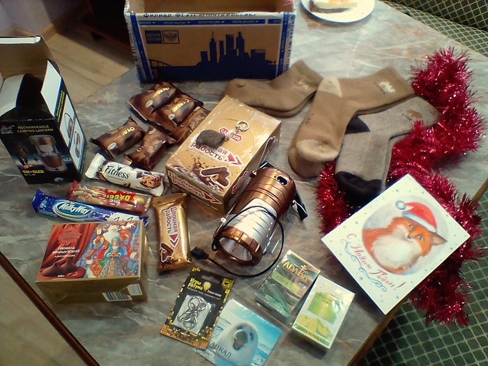 Magic Snow Maiden from Irkutsk - My, Secret Santa, New Year, Father Frost, Gift exchange, Irkutsk, Georgievsk, Longpost