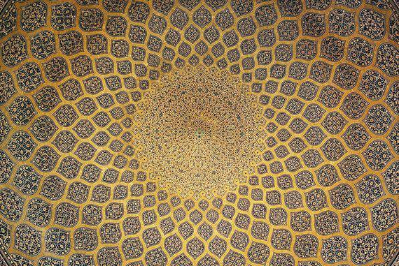 Architectural hypnosis in mosques. - Mosque ceilings, Architecture, Constructions, Longpost