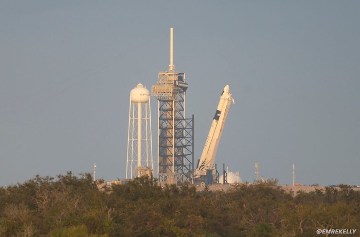 Preparations are underway for the first flight of the Crew Dragon - Falcon 9, Spacex, , Dragon 2, Elon Musk, Space