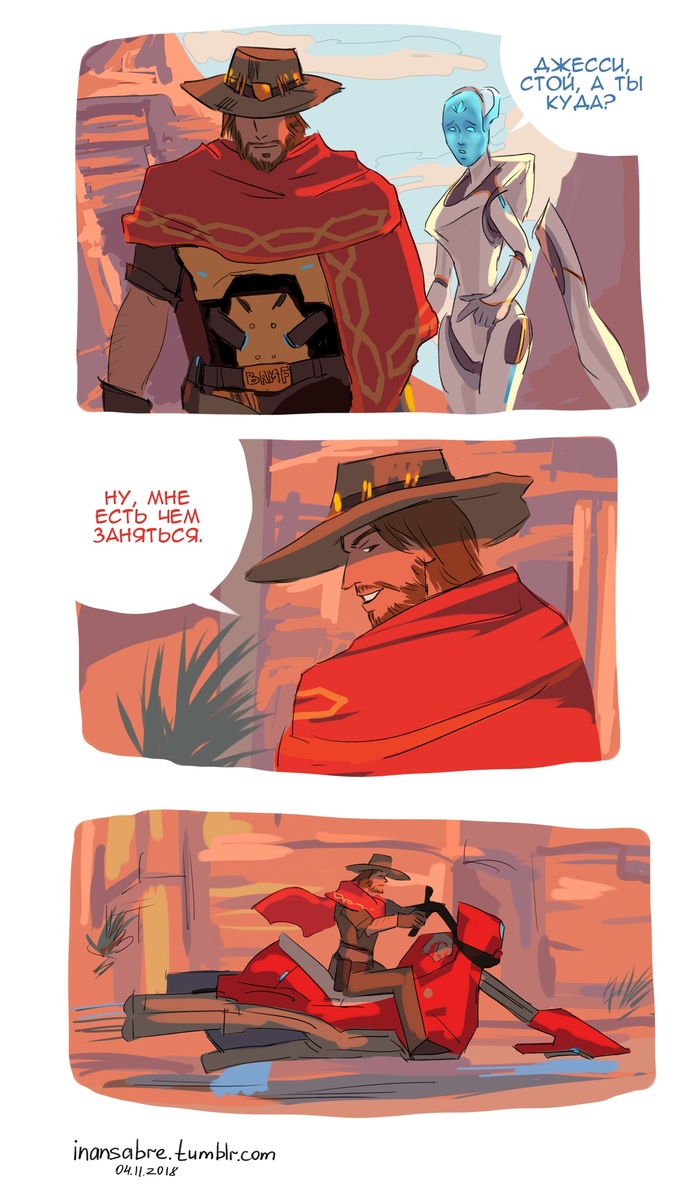   , Inansabre, Overwatch, McCree, , Echo, Ashe