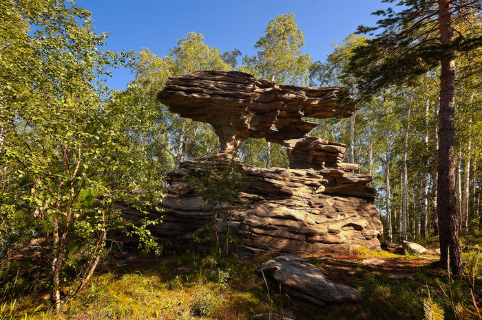 Devil's stone (Chelyabinsk region) - My, , Chelyabinsk region, Micaceous mine, Longpost