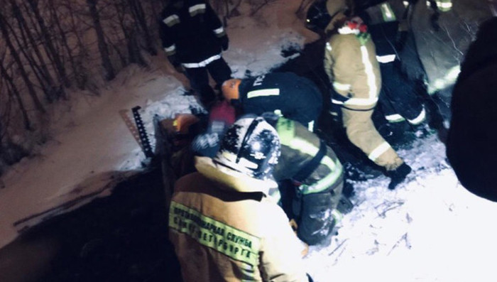 “Come on, bro, talk”: in St. Petersburg, rescuers pulled a 16-year-old boy out of a swamp - Saint Petersburg, Vyborgsky District, Swamp, Rescuers, Video