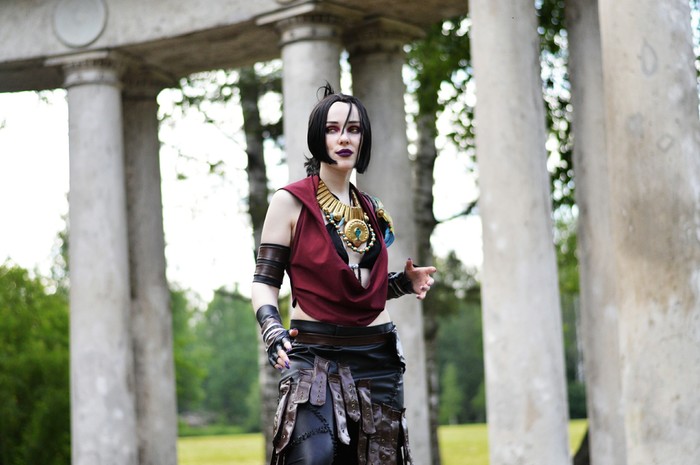 Morrigan cosplay by AndraSkela , Dragon Age, ,  , 