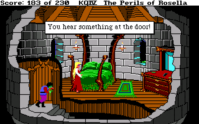 King's Quest IV: The Perils of Rosella. Часть 3. - Моё, 1988, Прохождение, Квест, Sierra, Игры для DOS, Ретро-Игры, Игры, Длиннопост, Видео