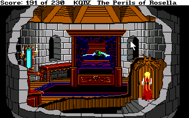 King's Quest IV: The Perils of Rosella. Часть 3. - Моё, 1988, Прохождение, Квест, Sierra, Игры для DOS, Ретро-Игры, Игры, Длиннопост, Видео