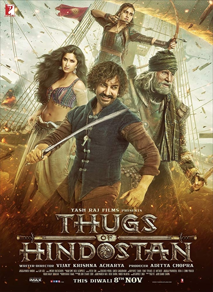 What to watch: Thugs of Hindustan / Gangs of Hindustan / Thugs of Hindustan (2018) - Indian film, What to see, India, East India Company, Great Britain, Adventures, Trailer, Video, Longpost