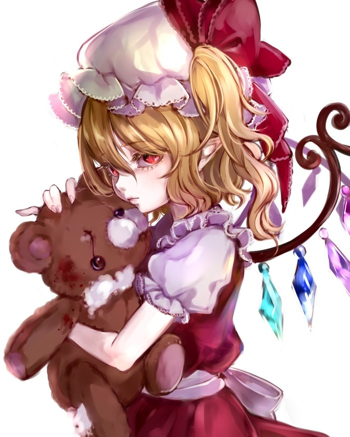 Flandre Scarlet Touhou, Anime Art, , Flandre Scarlet, Wikumi