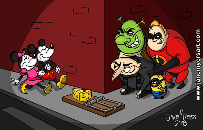 Hate Disney - My, Walt Disney, Pixar, Shrek, The Incredibles, Minions, Mickey Mouse