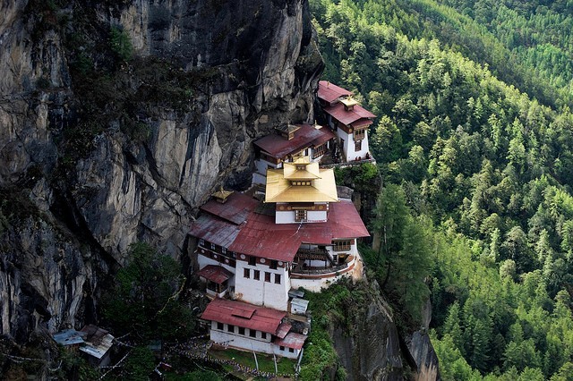 Taktsang Lhakhang Monastery. - Bhutan, , Buddhism, Longpost