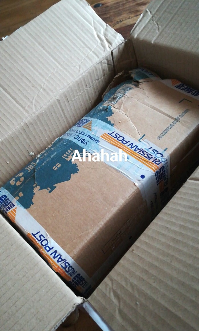 New Year's gift, divine EMS delivery to Russia - My, Ems Russia, Ems, Post office, Package, Longpost