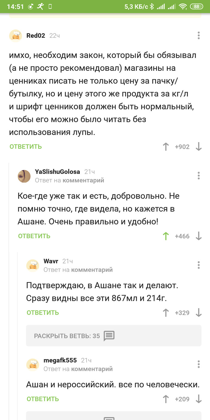 Цены продуктовых в одном приложении - Цены, Продукты, Акции, Приложение на Android, Длиннопост