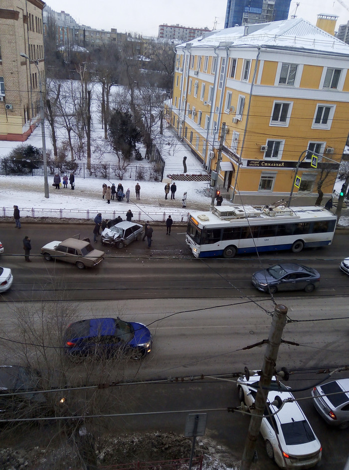 Видать не протрезвел еще - ДТП, Встречка, Лобовое, Волгоград, Видео, Длиннопост, Лобовое столкновение