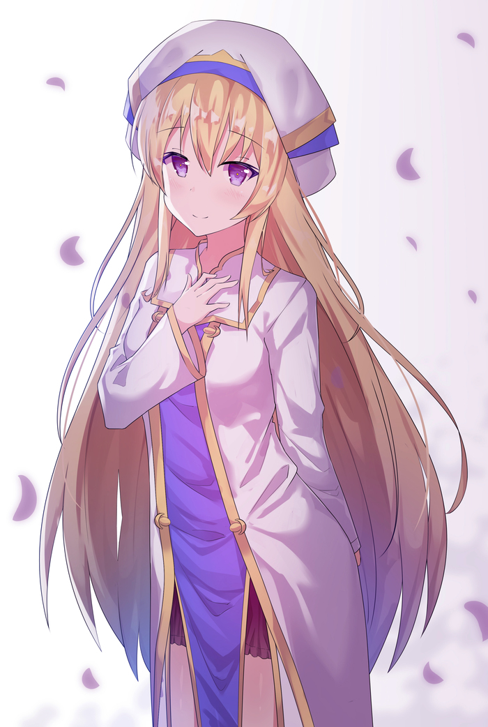 Priestess - Anime, Anime art, Goblin slayer, Priestess