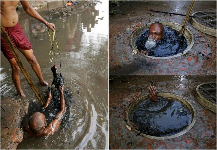 Say after that that you have a bad job - Work, Sewerage, Some shit, Bangladesh