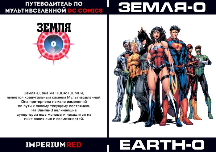 A guide to the DC Comics multiverse. Earth-0 - Dc comics, Batman, Superman, Translation, Hyde, Aquaman, Comics, Multiverse