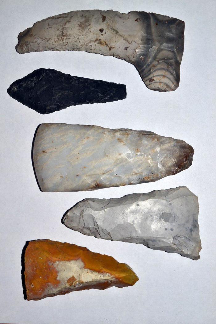 Flint tools and weapons - My, Archeology, Neolithic