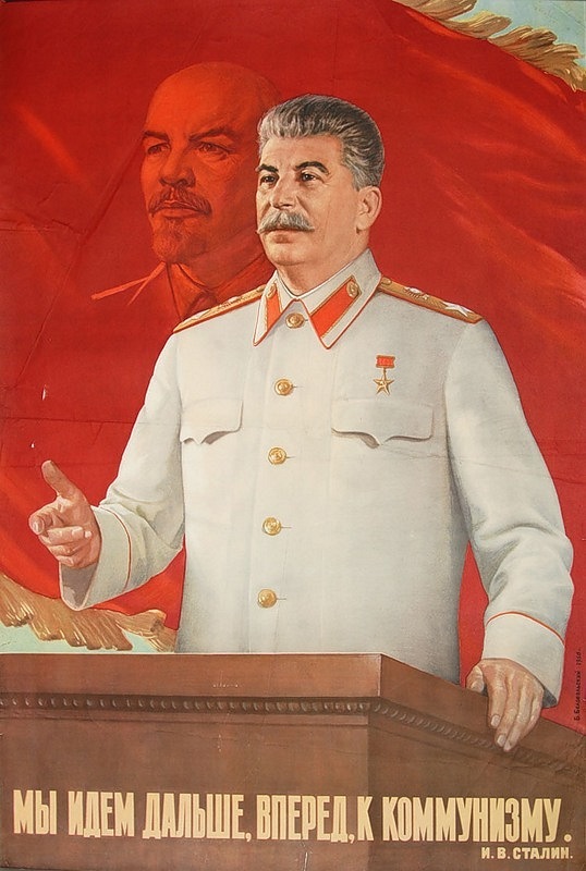 Soviet posters dedicated to comrades V.I. Lenin and I.V. Stalin - Soviet posters, Communism, Lenin, Stalin, the USSR, Propaganda, Longpost, Politics