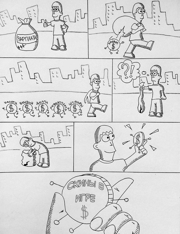 Always like this - A life, Salary, Games