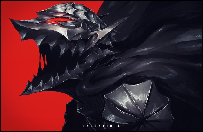 Berserker Armor - Berserker, Berserker of Black, Anime art