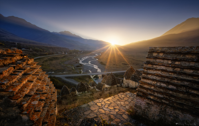 City of the Dead in North Ossetia. - My, Dargavs, Travels, Ossetia, , Crypt, The photo, , Longpost
