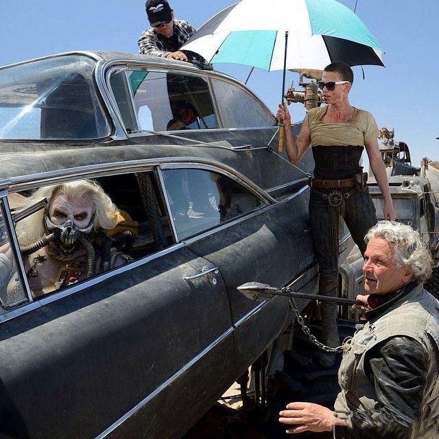 Photos from the set and interesting facts for the movie Mad Max: Fury Road 2015 - Tom Hardy, Charlize Theron, Mad Max: Fury Road, Photos from filming, Movies, Interesting, Celebrities, Longpost