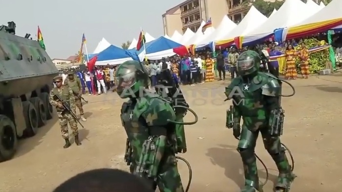 African combat exoskeletons - Army, Africa, Harsh warriors, Video, Longpost