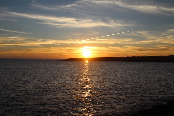 Sunset in Tenerife - My, The photo, Sunset, Beautiful, Sea, Ocean