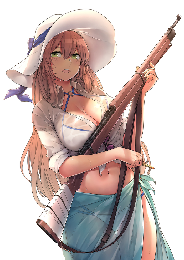 Springfield Anime Art, Girls Frontline, Springfield
