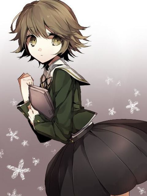 Chihiro Fujisaki - Its a trap!, Danganronpa, , GIF, Longpost, Anime, Anime art, A selection