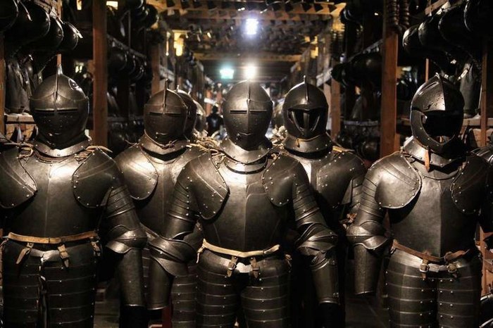 Armoury, Graz (Austria). - Museum, Middle Ages, Story, Armor