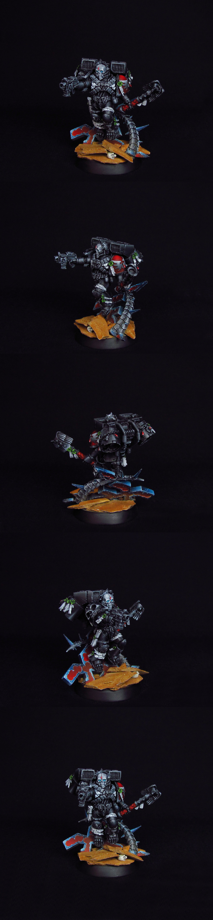 Lemartes, Guardian of the Lost - My, Warhammer 40k, Wh miniatures, Miniatures, Blood angels, Miniature, Painting, Hobby, Science fiction, Longpost