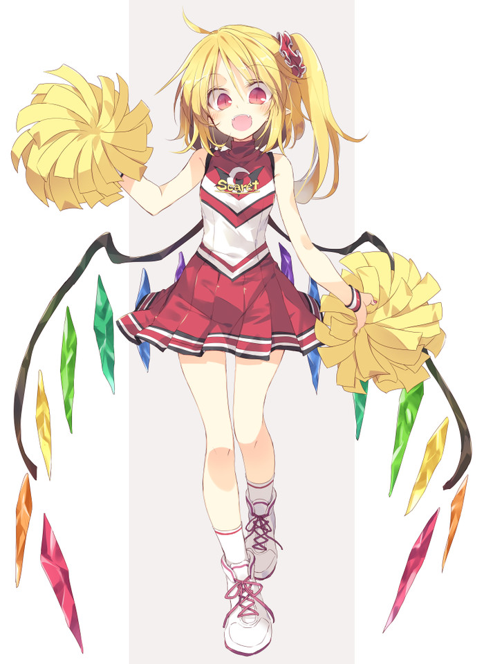 Flandre scarlet - Touhou, Anime art, Anime, Flandre scarlet, Satou kibi