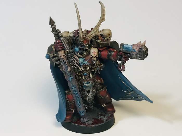 Kranon the Rentless  , Chaos Space marines, Crimson Slaughter, Wh painting, Wh miniatures