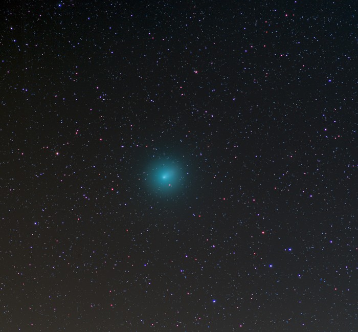 Comet Virtanen - My, Comet, Дальний Восток, Stars, Galaxy, Milky Way, Stars